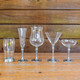 Elevate your bar game with these classic Match Martini Glasses. Made with a pewter stem and hand-blown glass they offer a sophisticated and simple way to enjoy your favorite cocktail! 