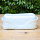 The perfect butter dish for any table, wether you store in the fridge of the counter this is your serving piece! The white ceramic bottom securely holds one stick of butter and the top sits perfectly atop to give you a covered and protected butter dish you can use for everyday and special occasions. 

