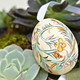 Hand Painted Egg Ornament