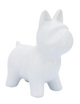 White Ceramic Dog 