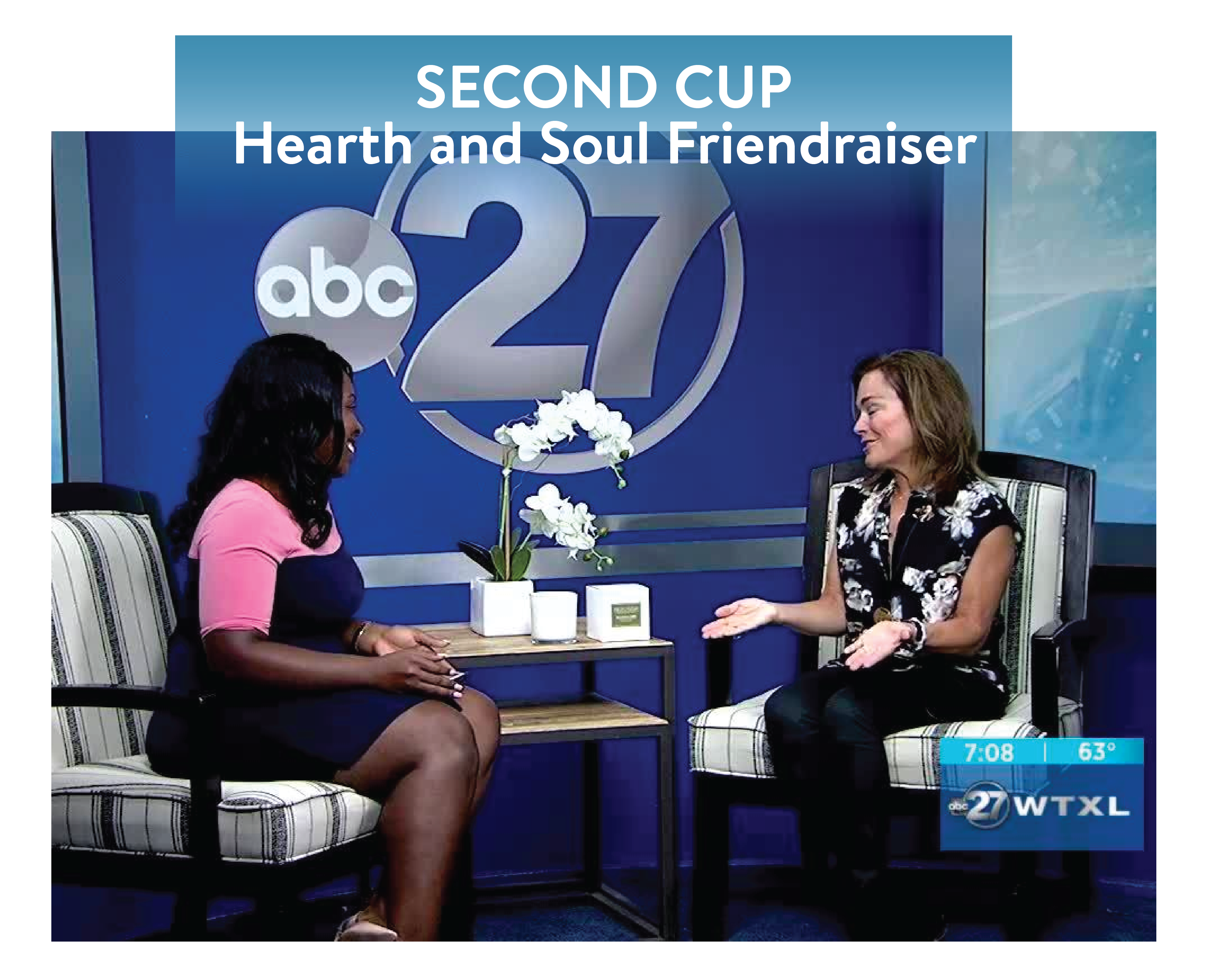 Tallahassee ABC 27 Second Cup | Hearth and Soul Friendraiser with Susie Busch Transou