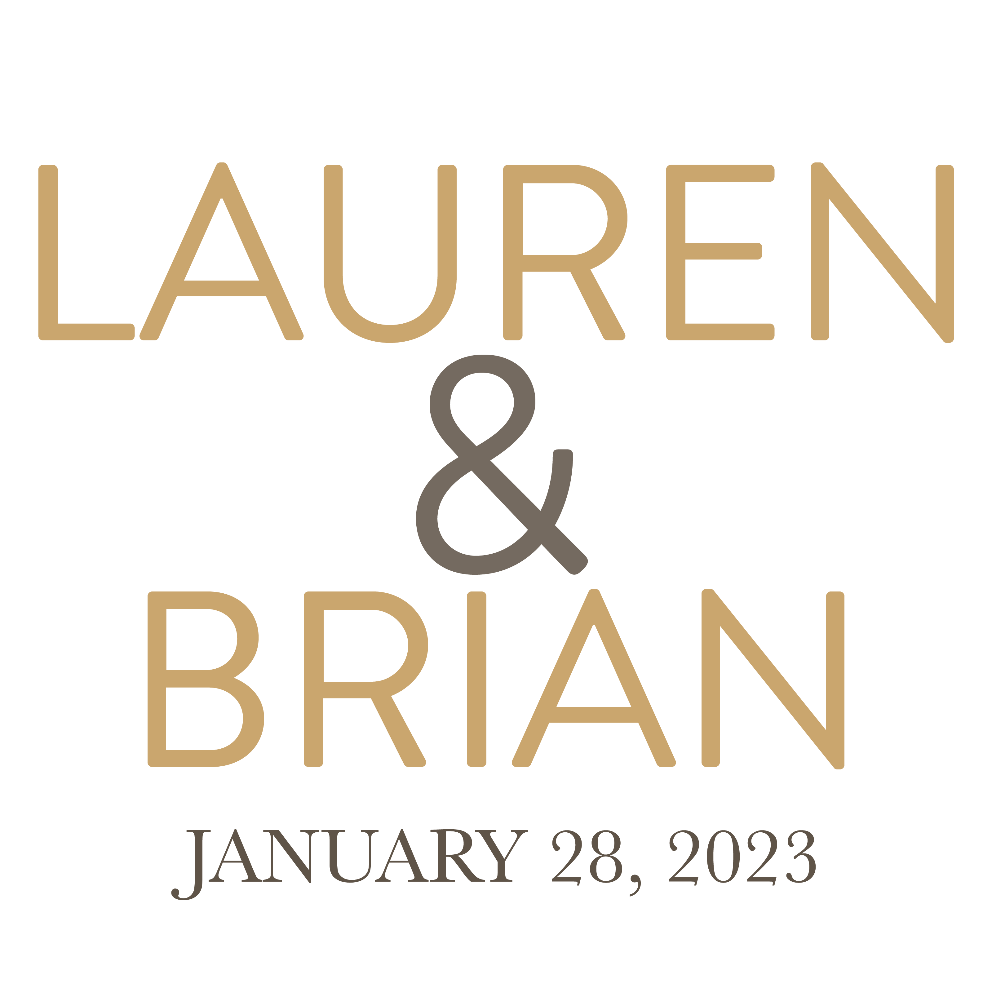 Lauren & Brian